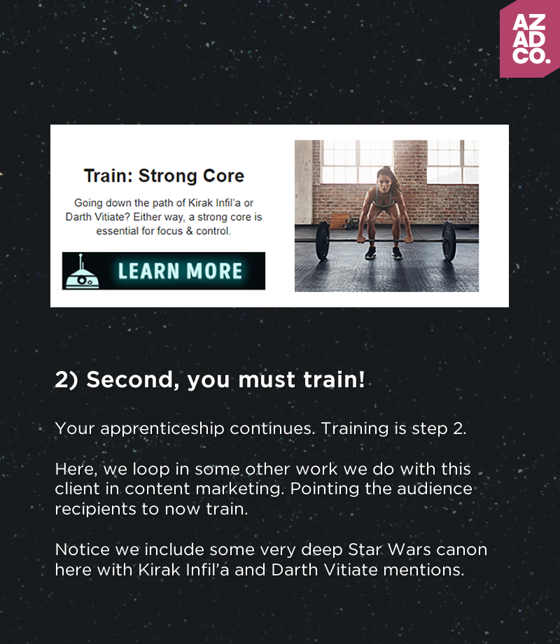 Star Wars May the 4th Email Campaign Creative for Lenny & Larry's - Part 8